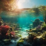 3D Reconstruction of Underwater Scenes Using Nonlinear Domain Projection