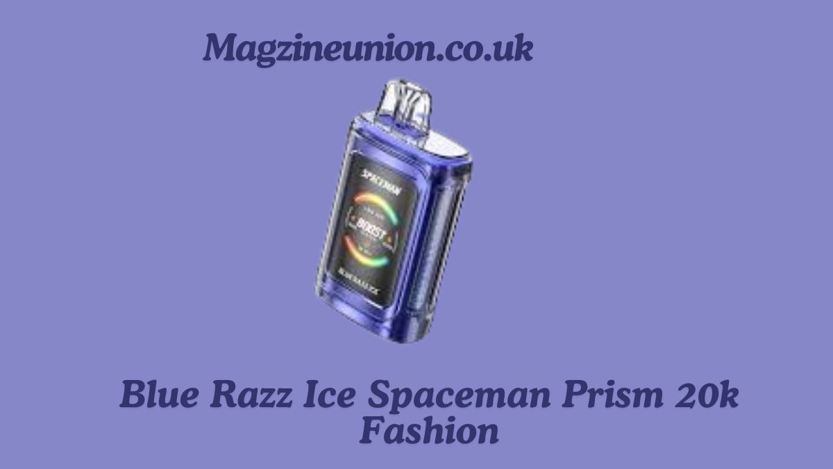 Blue Razz Ice Spaceman Prism 20k Fashion